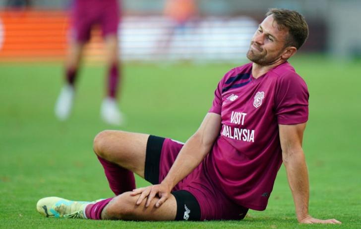 Cardiff City midfielder Aaron Ramsey